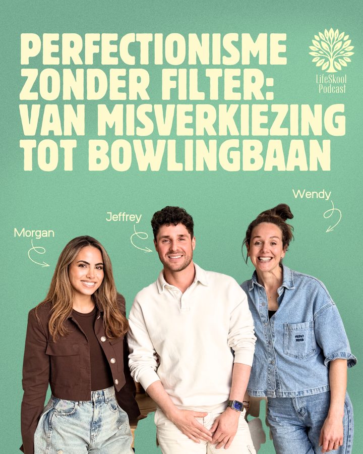 Podcastcover Perfectionisme zonder Filter: van misverkiezing tot bowlingbaan