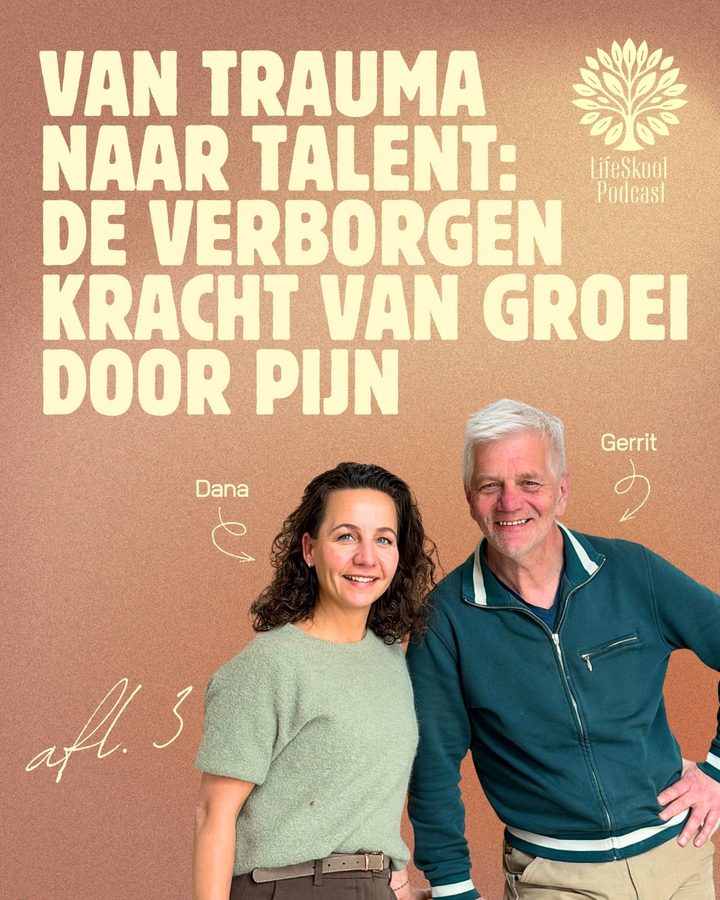 Podcastcover Van Trauma naar Talent met Gerrit Streekstra